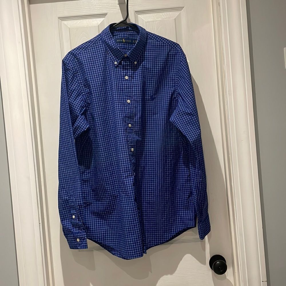 Ralph Lauren button down polo SZ large